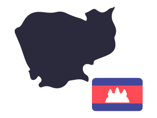 cambodia map flag